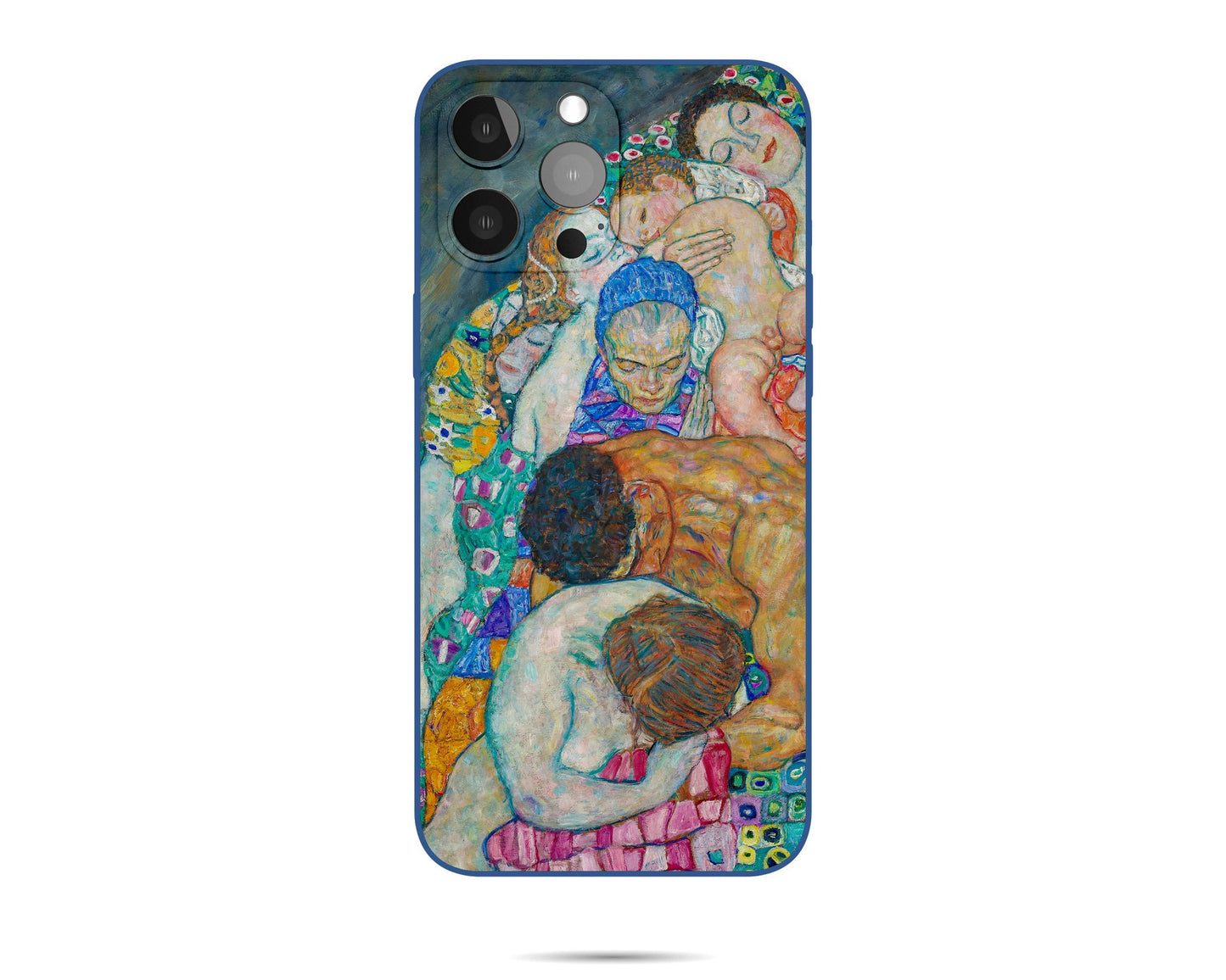 Iphone 14 Pro Max Case Of Gustav Klimt Painting Death And Life, Iphone 12 Mini Case, Aesthetic Iphone, Gift For Her, Iphone Case Silicone