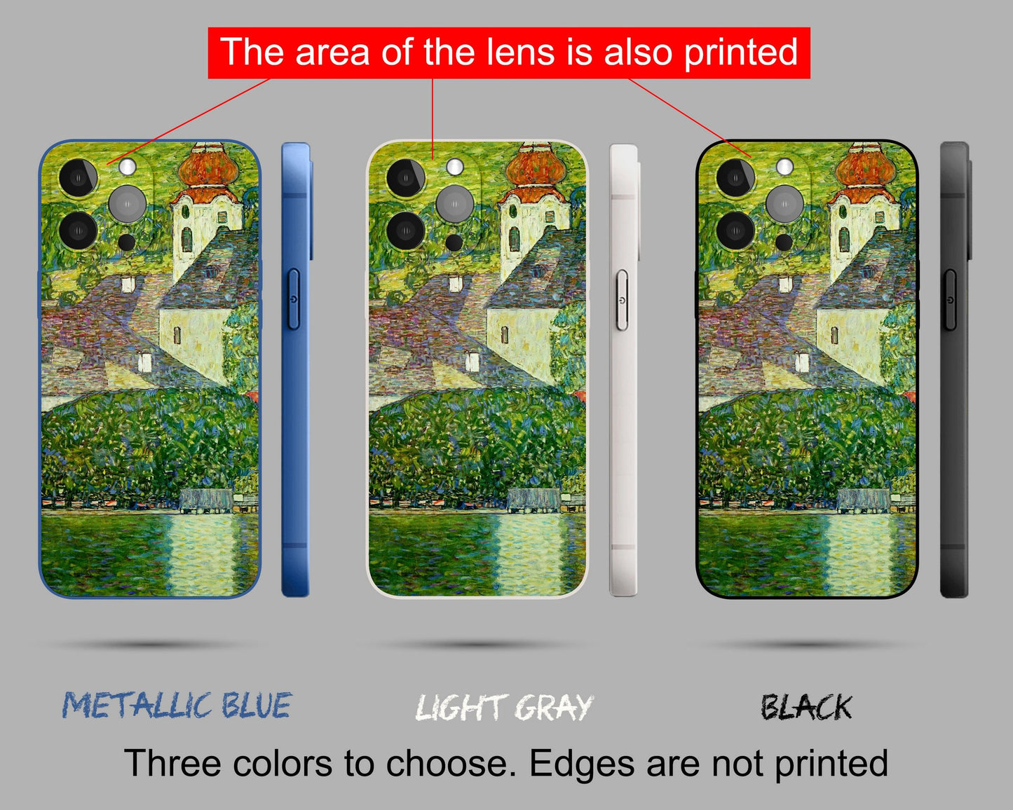 Iphone 14 Pro Max Case Of Gustav Klimt Painting Iphone Case, Iphone 11, Iphone Xr Case, Art Nouveau, Birthday Gift, Iphone Case Silicone