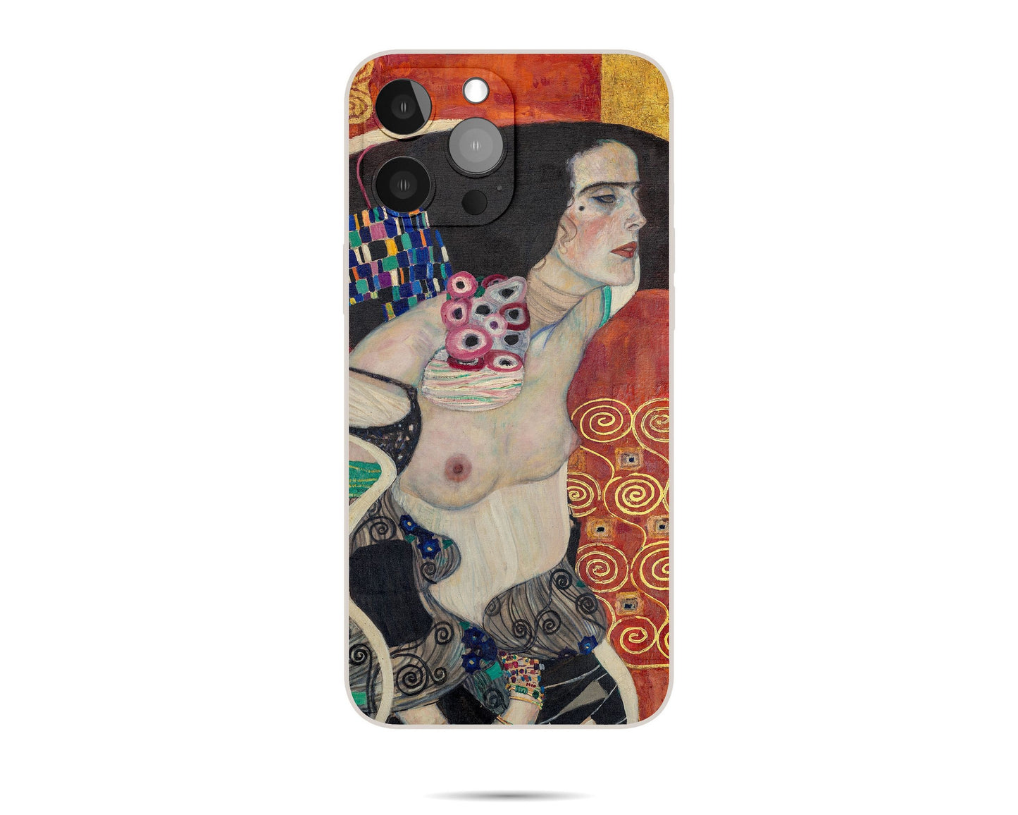Iphone 14 Pro Case Of Gustav Klimt Painting Judith II Salome, Iphone 13 Case, Iphone 7 Plus, Aesthetic Phone Case, Iphone Case Protective