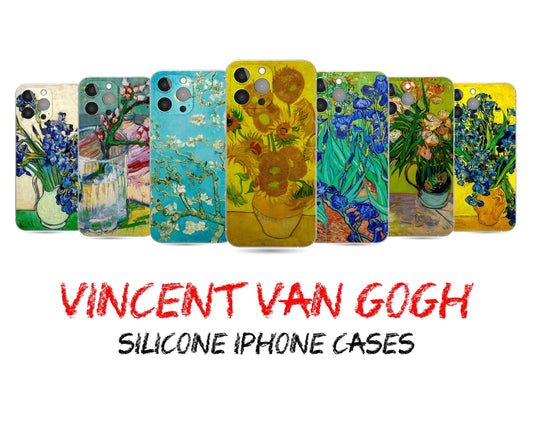 Vincent Van Gogh Iphone 14 Case, Iphone 12, Iphone 7 Case, Iphone 8 Plus Case Art, Designer Iphone Case, Protective Case, Iphone Case Matte