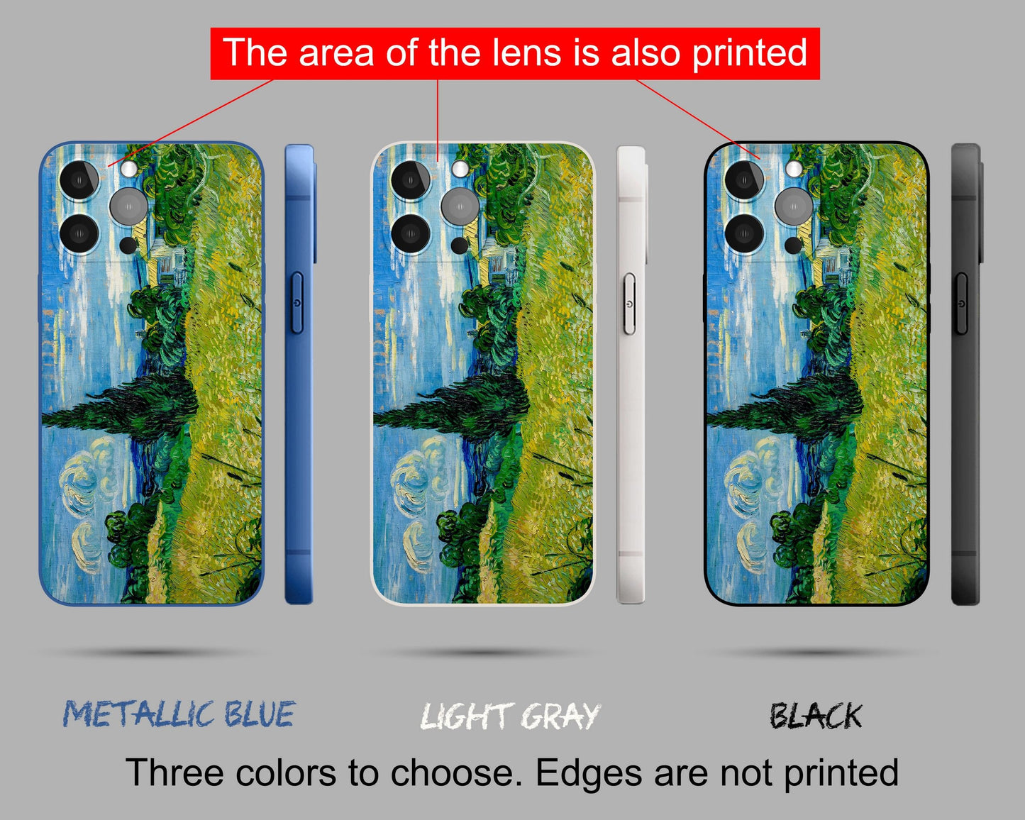 Vincent Van Gogh Iphone 14 Case, Iphone 13, Iphone Cases, Iphone 8 Plus Case Art, Designer Iphone Case, Protective Case, Silicone Case