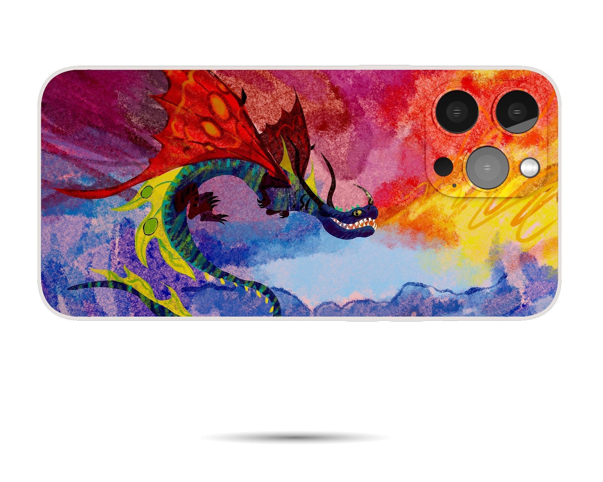 Dragon Iphone 14 Case Iphone Cover, 11 Pro Case, Iphone Cases, Iphone 8 Plus Case Art, Designer Iphone Case, Birthday Gift, Silicone Case