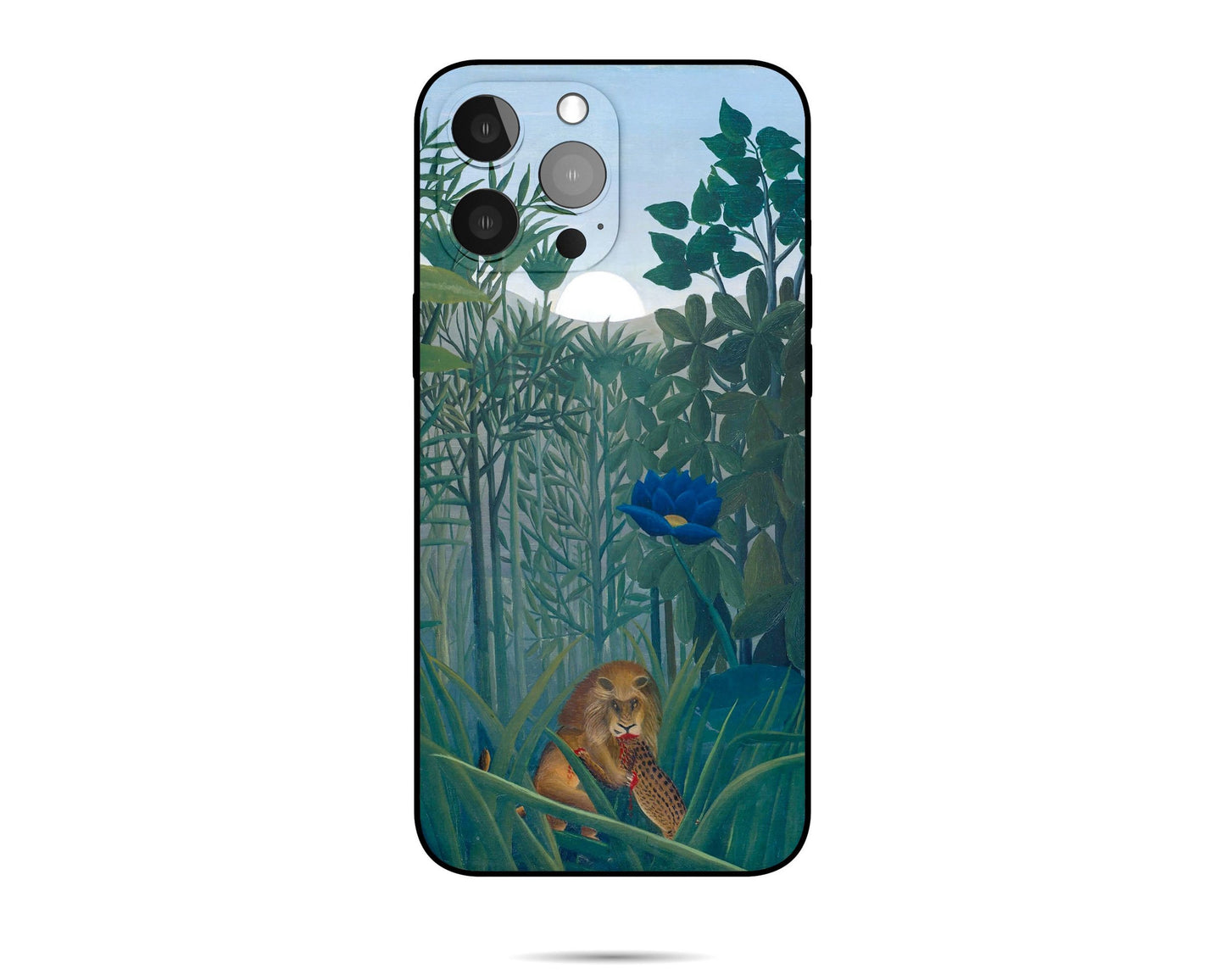 Iphone 14 Pro Case Of Henri Rousseau Famous Painting, Iphone 11, Designer Iphone 8 Plus Case, Iphone Protective Case, Iphone Case Silicone