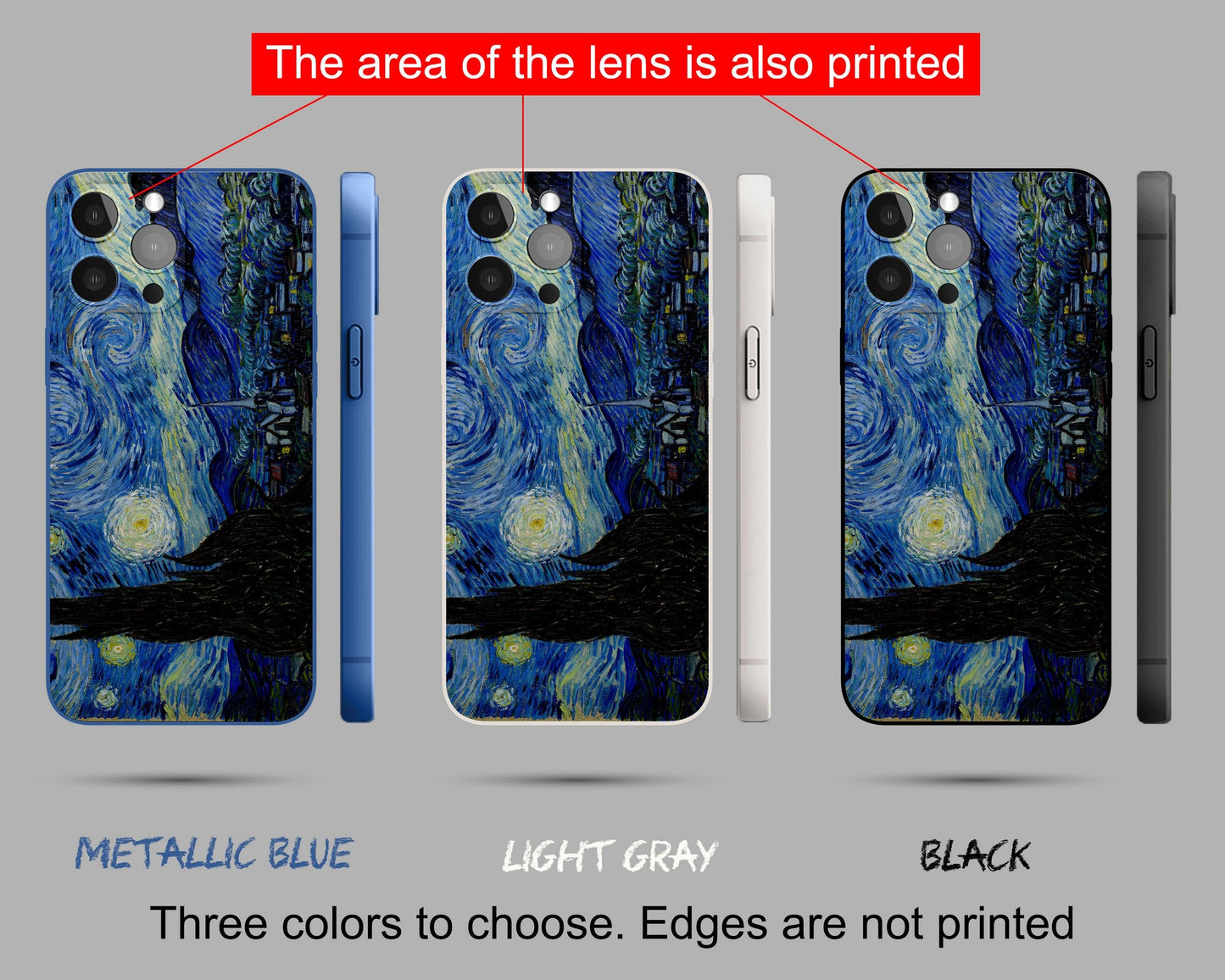 Iphone 14 Case Of Vincent Van Gogh Starry Night, Iphone 8Plus, Iphone Xs, Aesthetic Phone Case, Iphone Case Protective, Iphone Case Matte