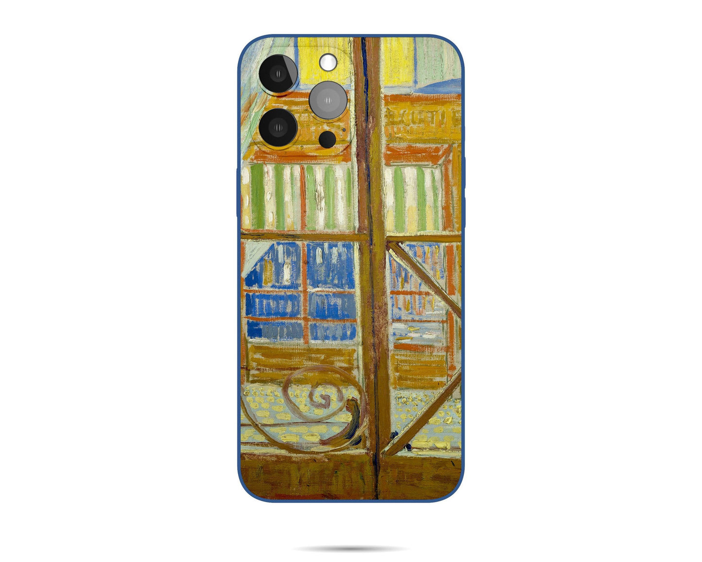 Iphone 14 Pro Case Of Vincent Van Gogh Painting View Of A Butcher'S Shop, Iphone 8 Case, Iphone Se 2020, Gift For Her, Silicone Case