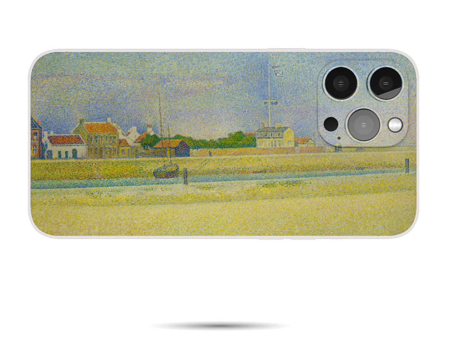 Iphone 14 Case Of Georges Seura Art Iphone Case, Iphone 11, Iphone Xr, Pointillism, Aesthetic Iphone, Gift For Her, Iphone Case Silicone
