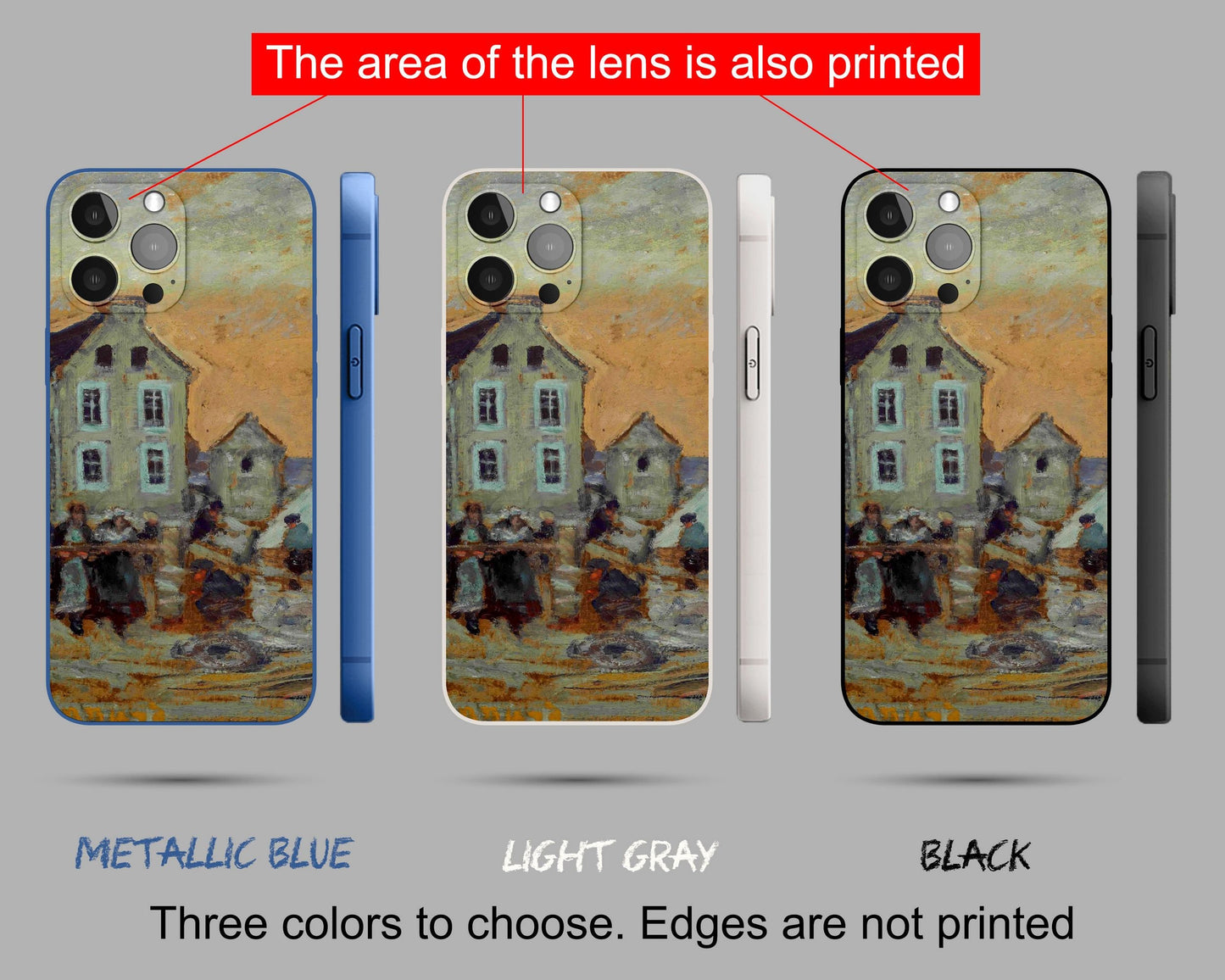 Iphone Case Of Pierre Bonnard Famous Painting, Iphone 12 Pro Max, Iphone Xr, Designer Iphone Case, Gift For Her, Iphone Case Matte