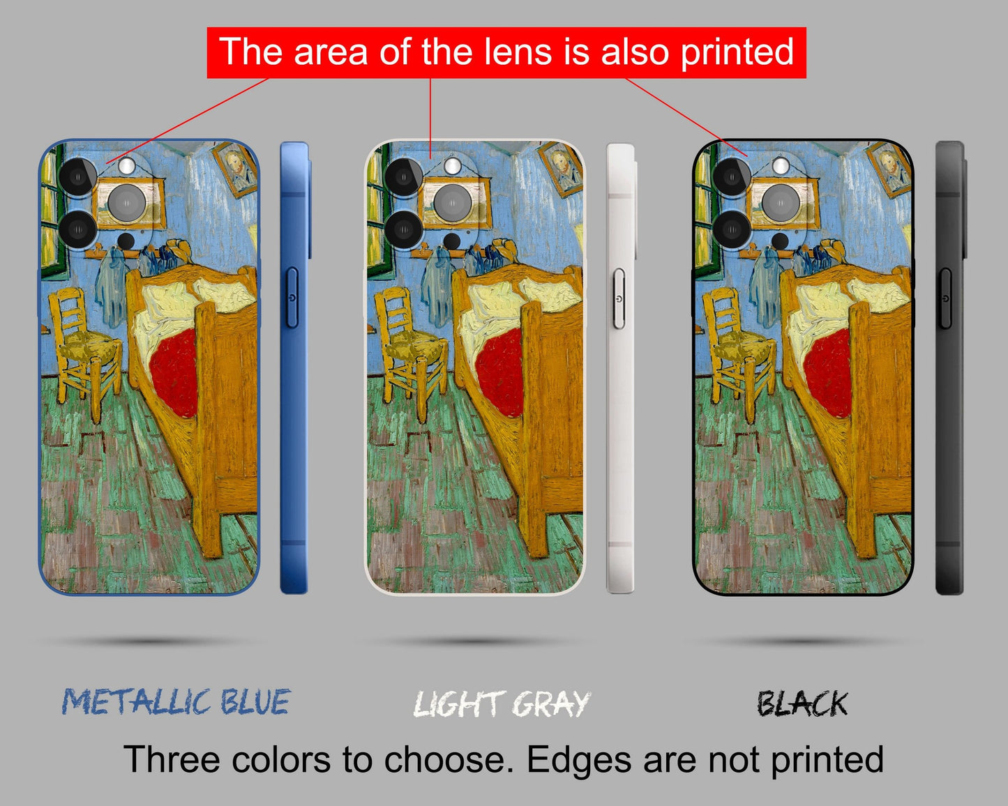 Vincent Van Gogh Iphone 14 Case, Iphone 11 Case, Iphone Cases, Iphone 8 Plus Case Art, Aesthetic Iphone, Gift For Her, Silicone Case