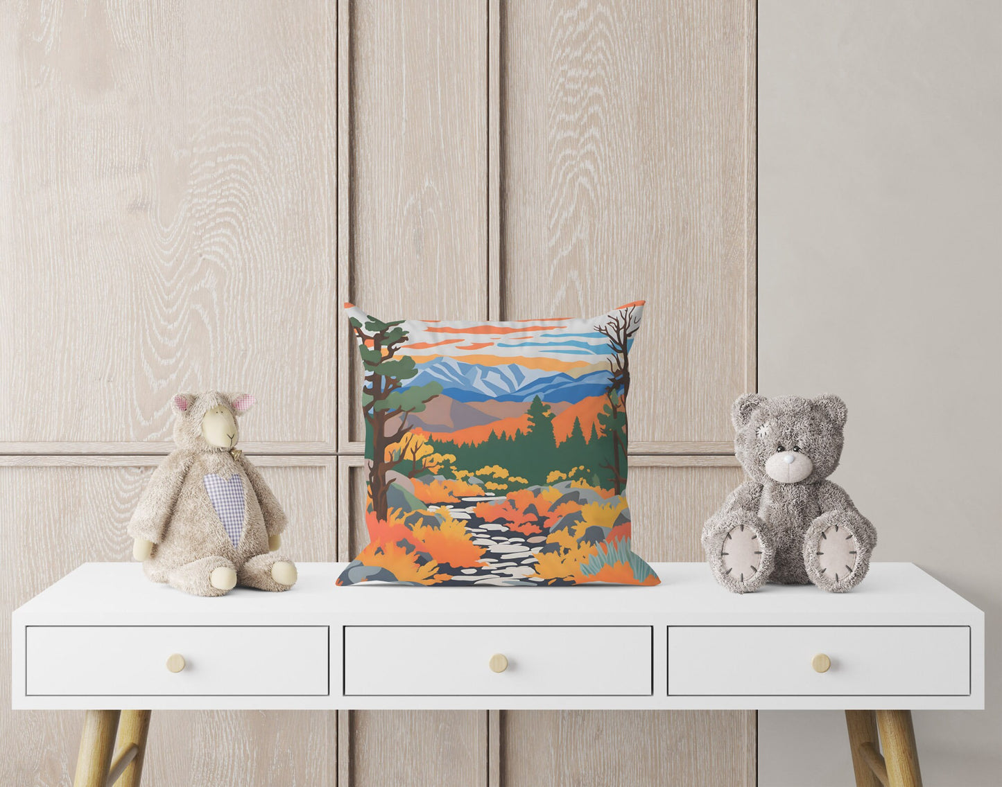 Great Basin National Park Decorative Pillow, Usa Travel Pillow, Artist Pillow, Fashion, Square Pillow, Gift For Parents, Pillow Cases Kids