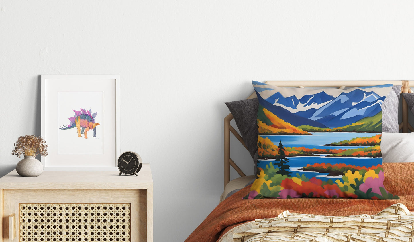 Lake Clark National Park, Decorative Pillow, Usa Travel Pillow, Soft Pillow Cases, Square Pillow, Farmhouse Pillow, Pillow Cases Kids