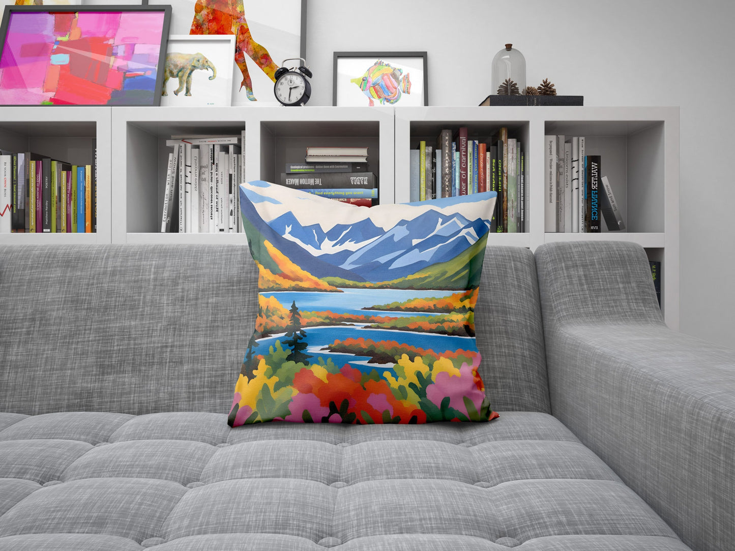 Lake Clark National Park, Decorative Pillow, Usa Travel Pillow, Soft Pillow Cases, Square Pillow, Farmhouse Pillow, Pillow Cases Kids