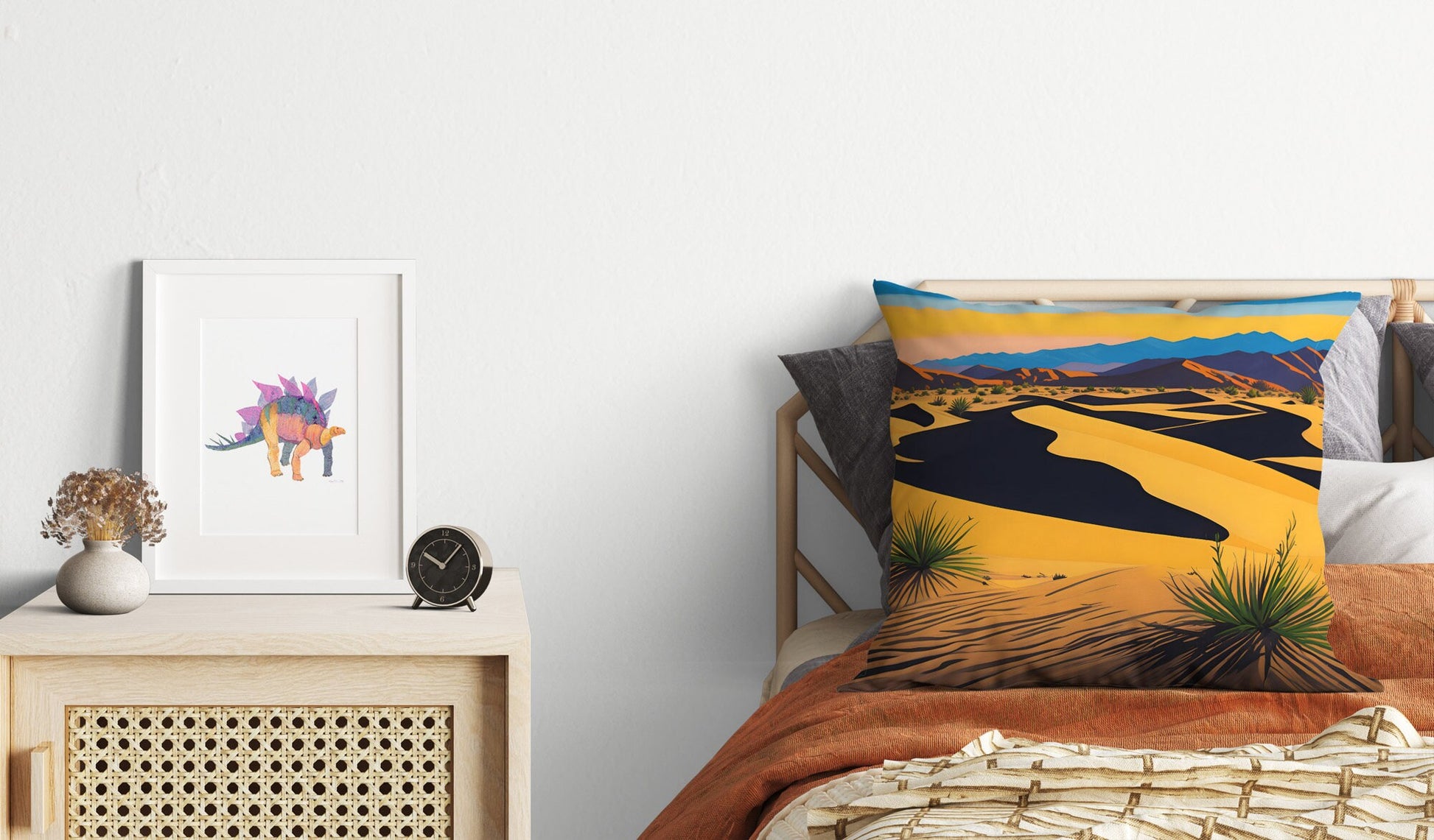 Mesquite Flat Sand Dunes In Death Valley National Park, California Pillow Case, Usa Travel Pillow, 24X24 Pillow Case, Indoor Pillow Cases