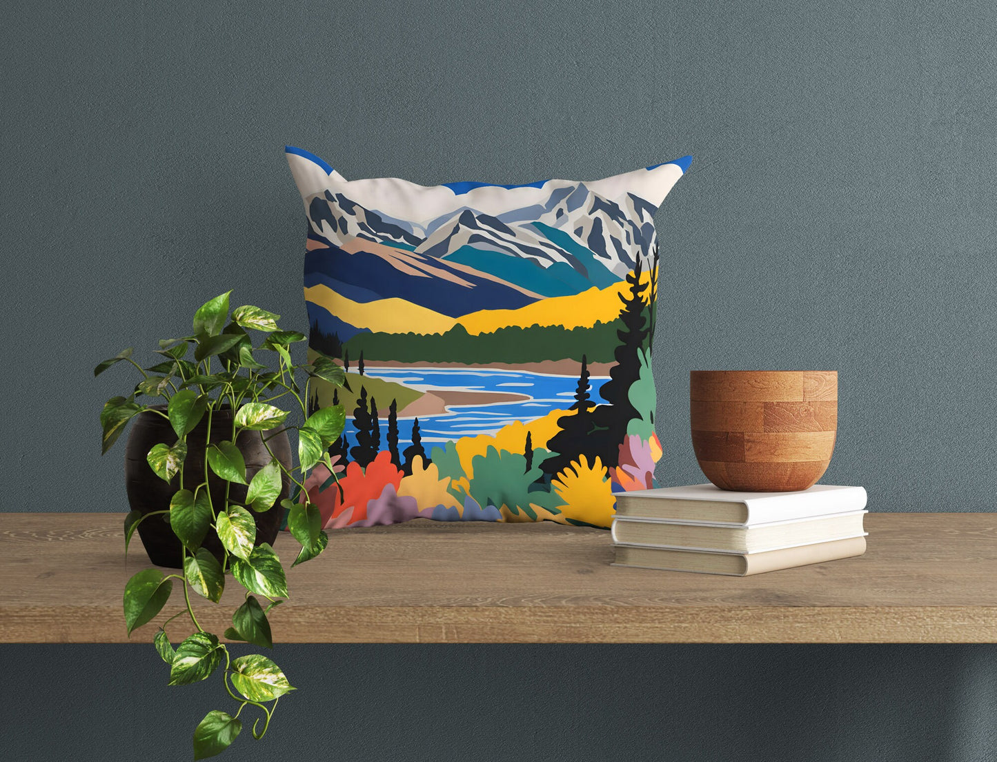 Rocky Mountain National Park, Colorado Throw Pillow, Usa Travel Pillow, Art Pillow, Colorful Pillow Case, Fashion, Large Pillow Cases