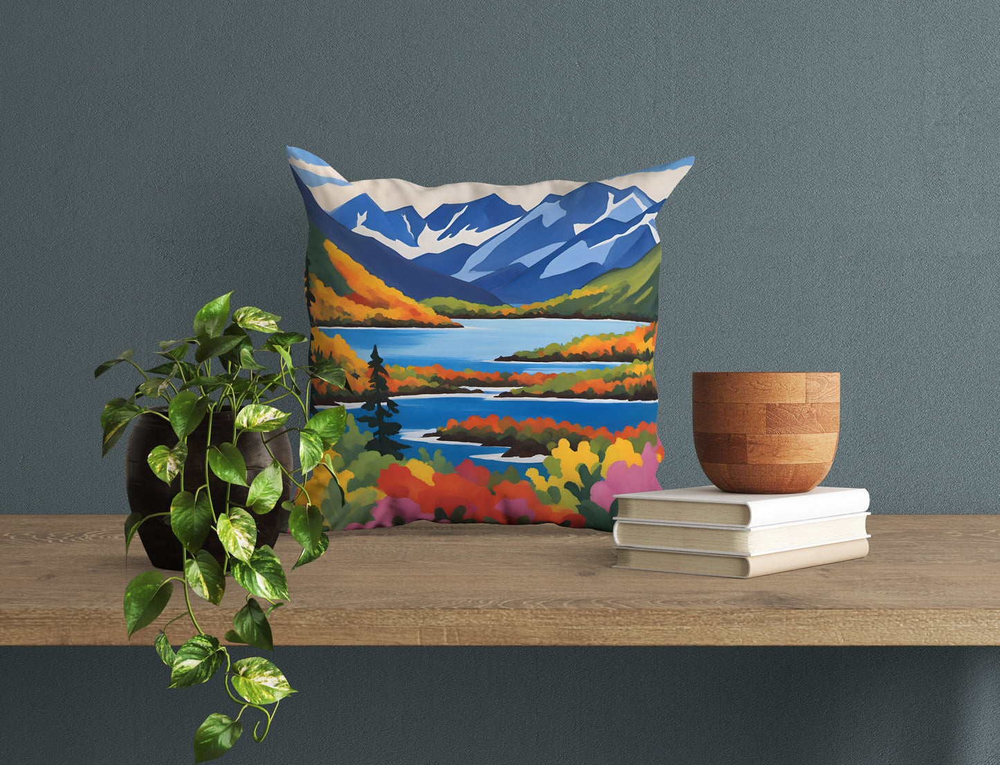 Lake Clark National Park, Decorative Pillow, Usa Travel Pillow, Soft Pillow Cases, Square Pillow, Farmhouse Pillow, Pillow Cases Kids