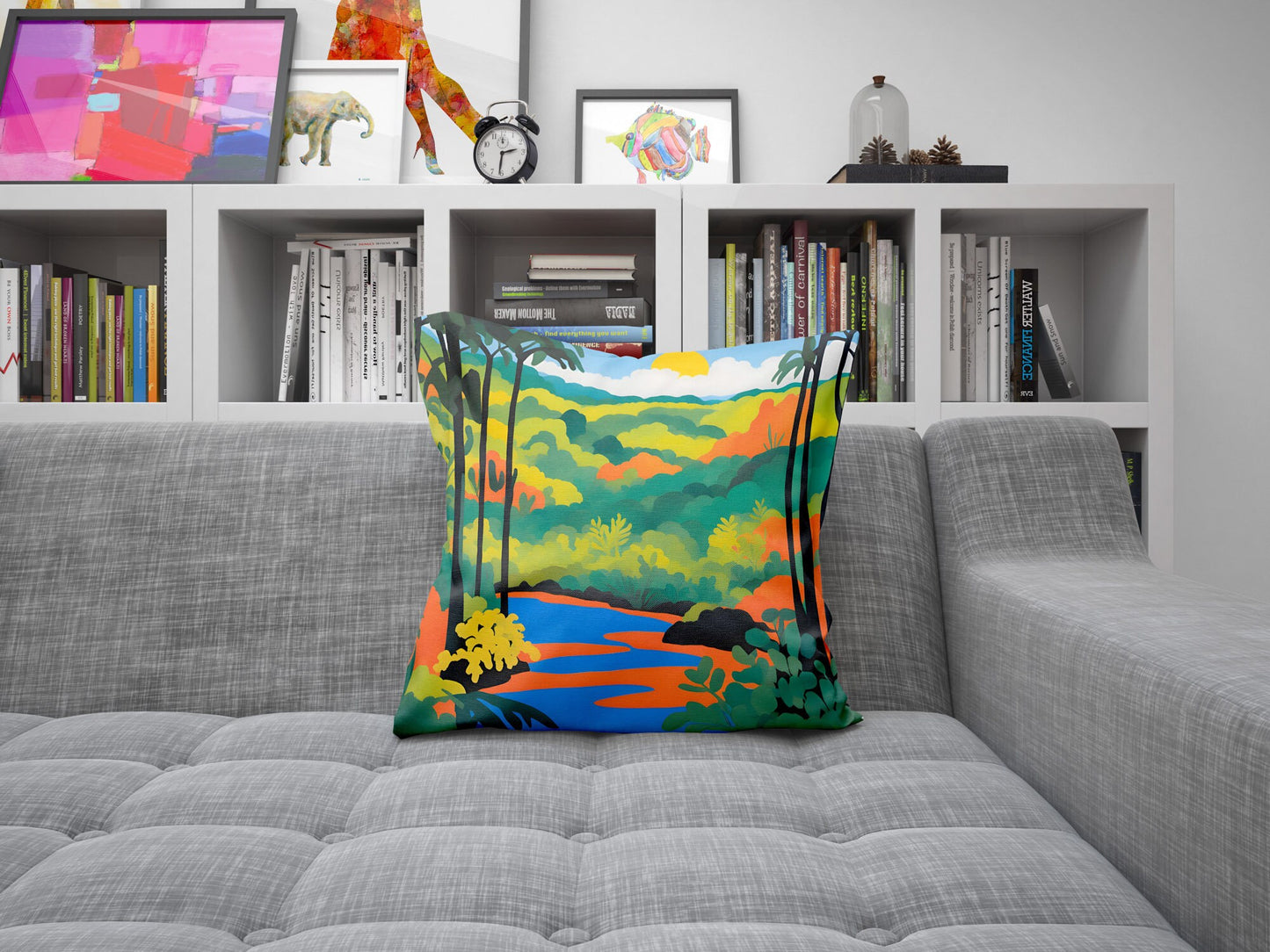 Halekala National Park Tapestry Pillows, Usa Travel Pillow, Modern Pillow, 20X20 Pillow Cover, Home And Living, Pillow Cases For Kids