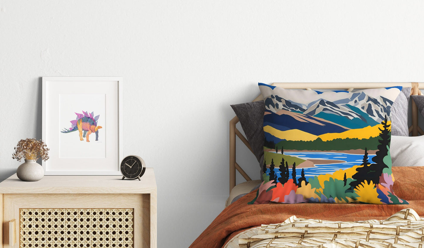 Rocky Mountain National Park, Colorado Throw Pillow, Usa Travel Pillow, Art Pillow, Colorful Pillow Case, Fashion, Large Pillow Cases