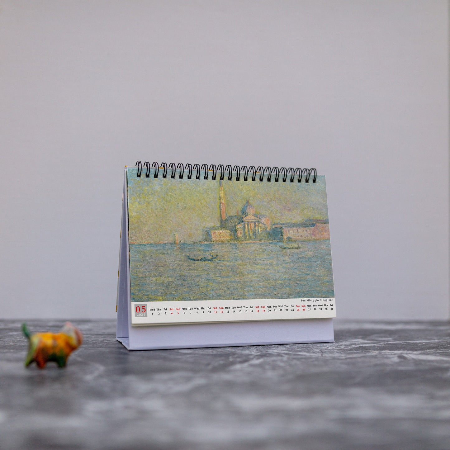 2024 Claude Monet Calendar - A5 Pages, Plan & Savor Monet's Masterpieces Each Month, Elegant Artistry in Every Detail