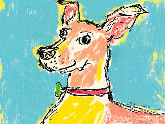 Digital Brushstrokes: My Whimsical Journey into the Soul of a Chihuahua