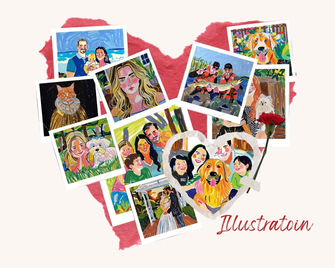 Your Memories, My Canvas: Handcrafted Digital Portraits That Tell Your Story