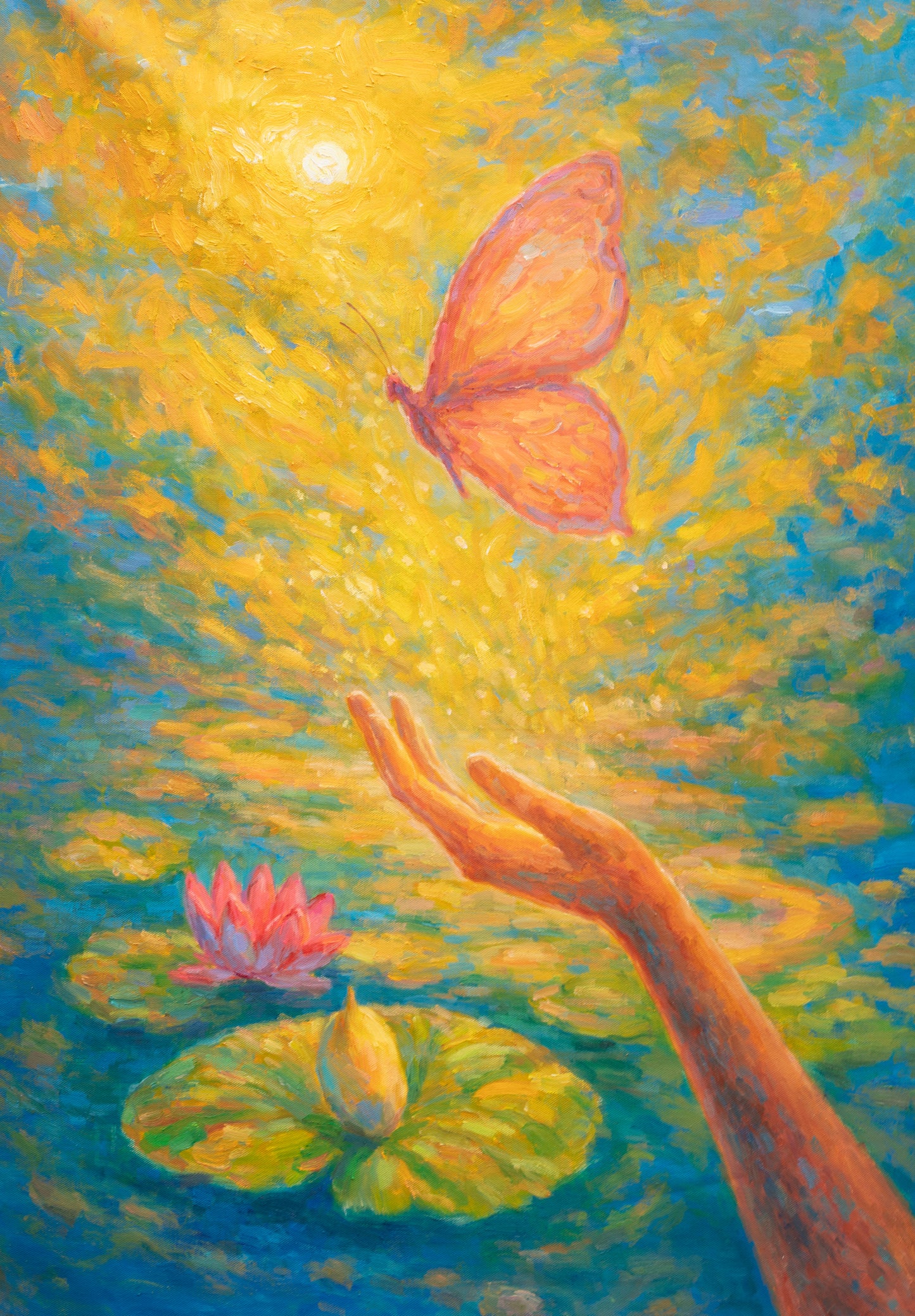 Three custom oil paintings