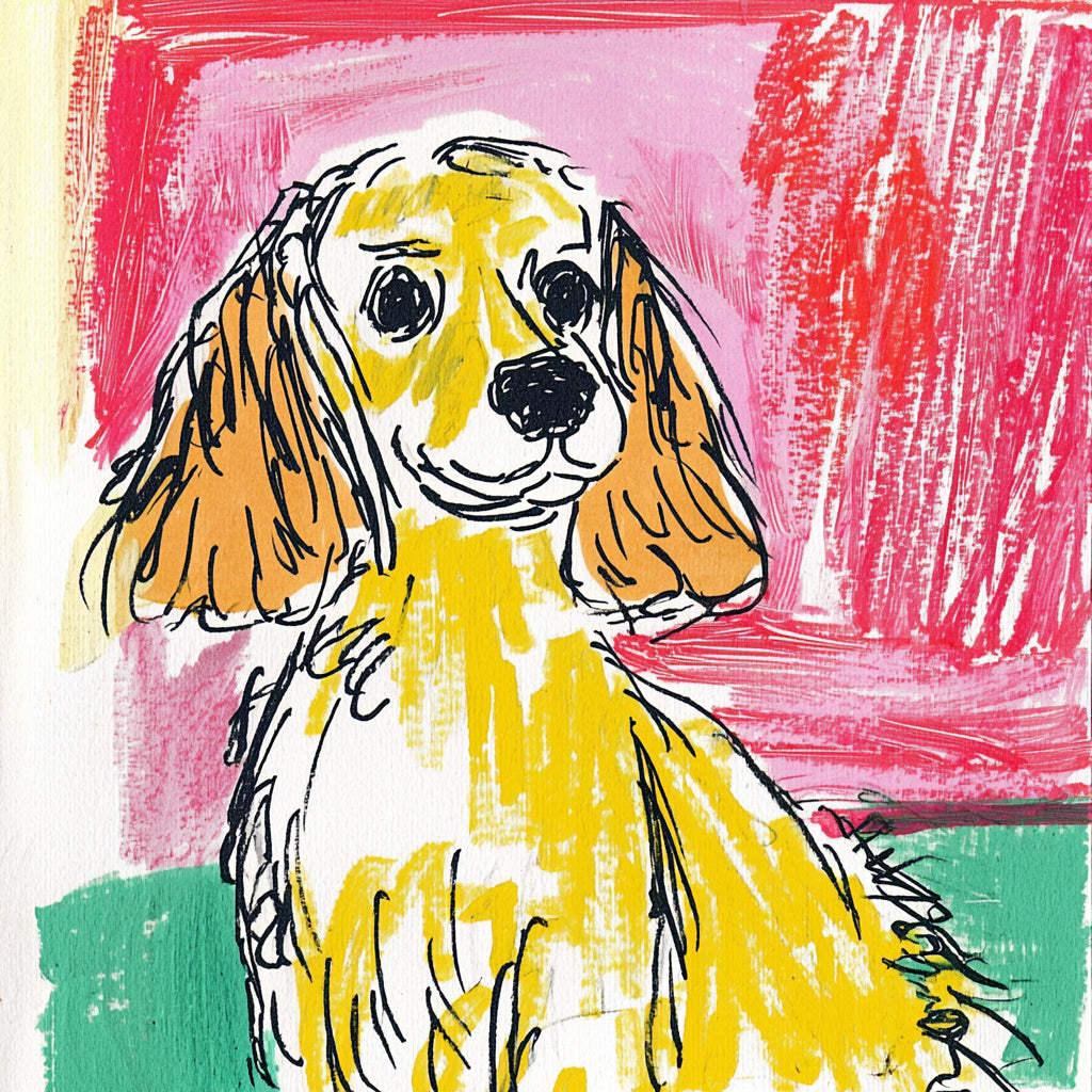 Personalized dog art hotsell