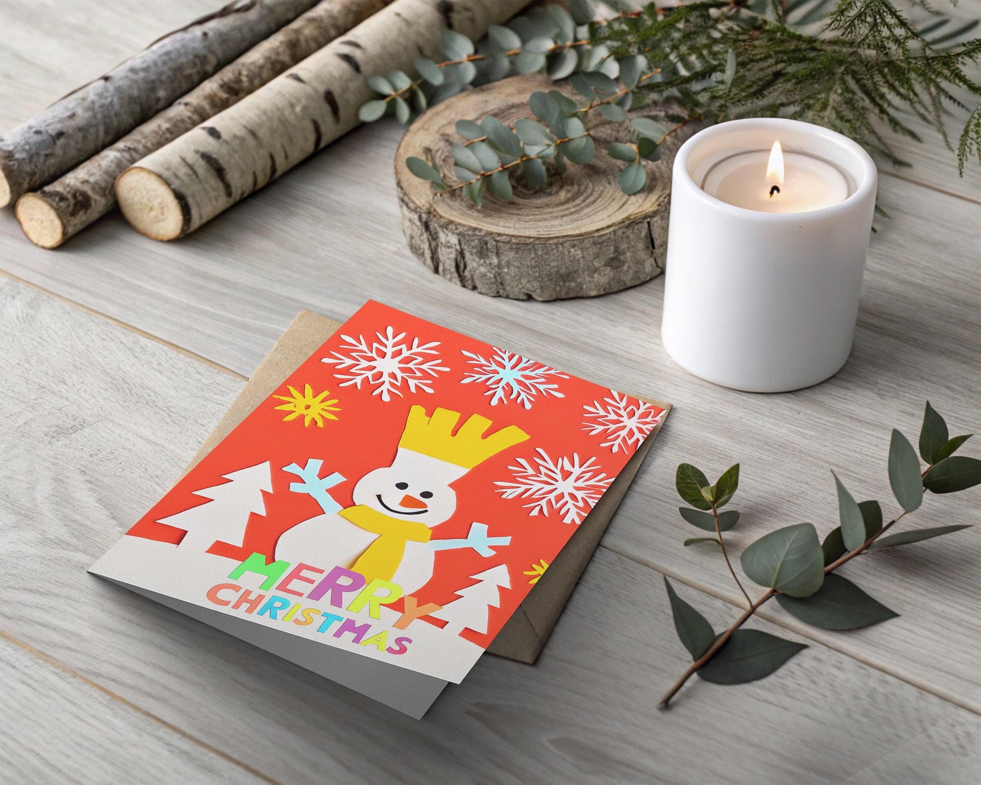 Artistic Holiday Card Collection | George Miller Design | 10 Unique Christmas Greetings