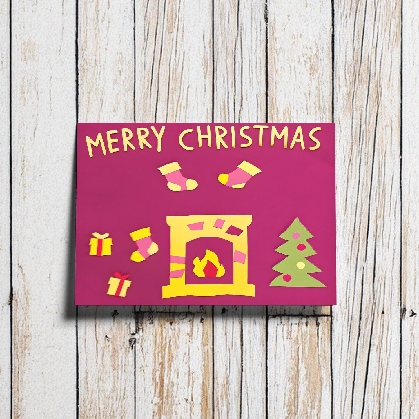 Quirky Christmas Card Collection | Digital Download | Modern Festive Designs by George Miller