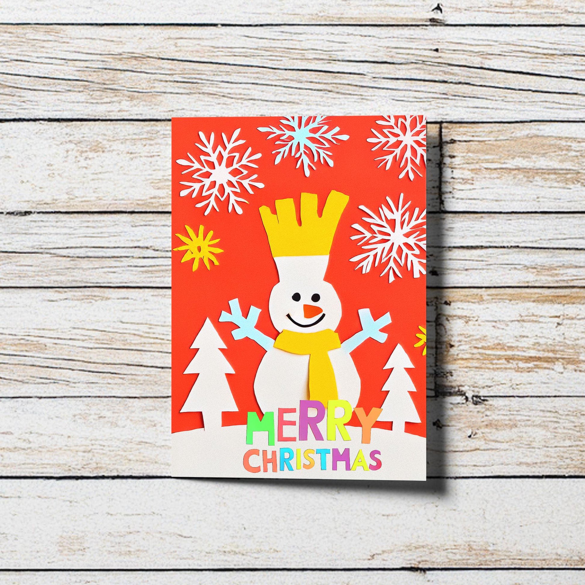 Christmas Cards Digital Download | George Miller Whimsical Designs | Modern Festive Greetings | Playful Christmas Card Set