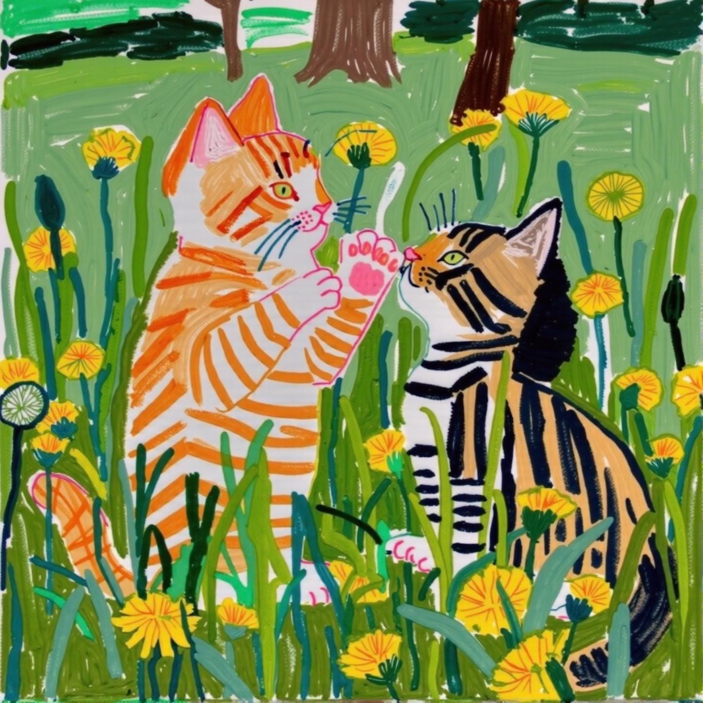 Custom Pet Portrait Digital - Printable Illustration from Your Photo
