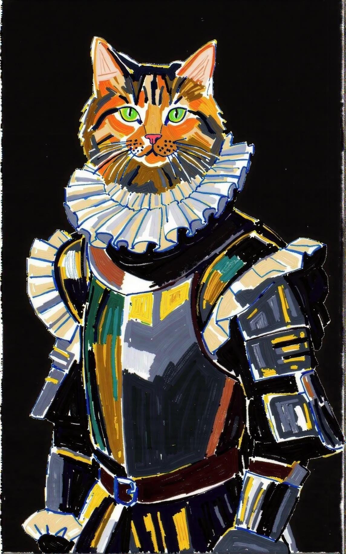 Custom Pet Portrait Digital Download – Medieval Knight or Superhero Pet Art