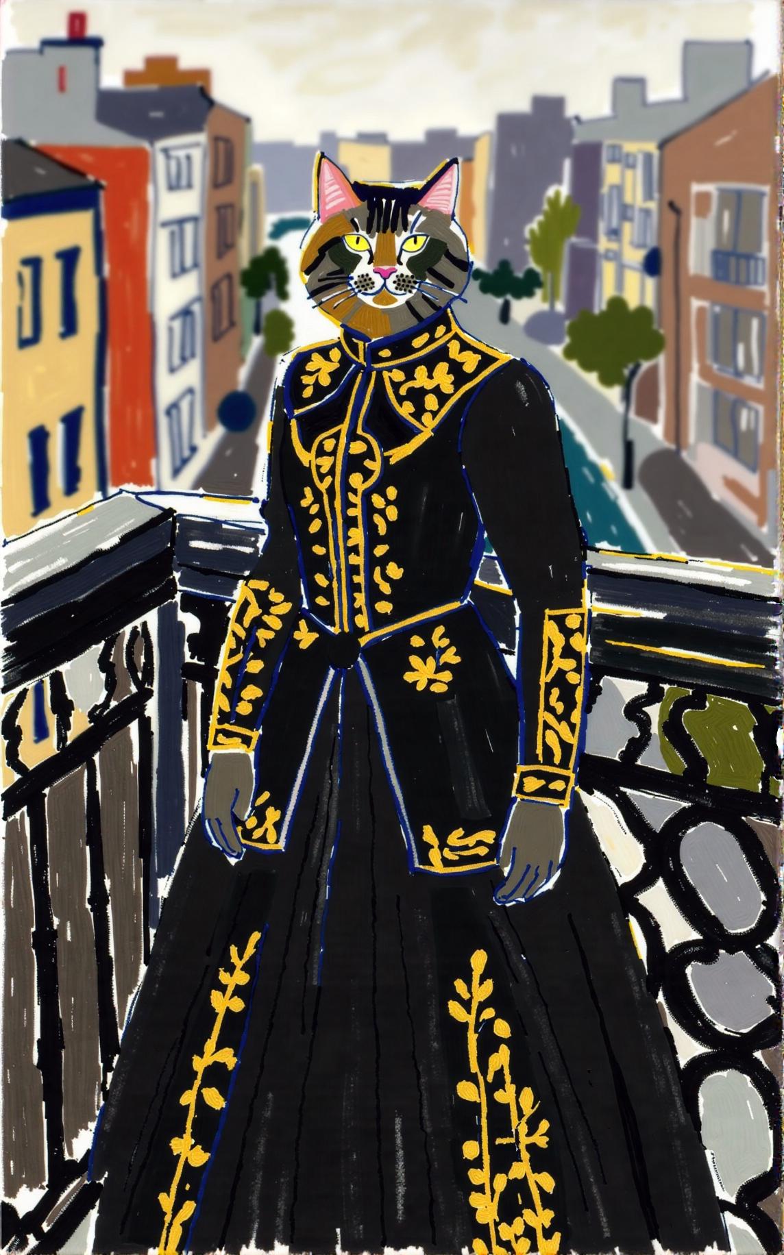 Custom Fantasy Pet Portrait – Digital Illustration of Pets as Knights or Royals