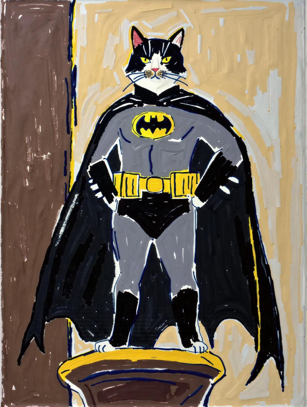 Custom Digital Pet Portrait – Pet in Medieval Costume or Superhero Outfit