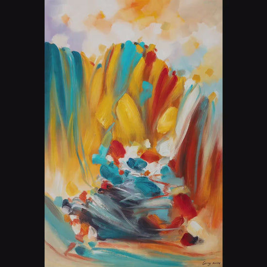 Abstract Oil Painting, Large Abstract Painting, Canvas Art, Extra Large Wall Art, Original Abstract Painting, Rustic Home Decor, Modern Art