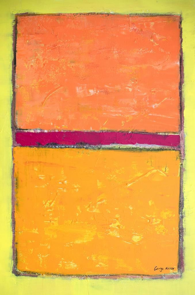 Abstract Painting, Oil Painting, Mark Rothko, Original Painting, Abstract Oil Painting, Abstract Canvas Art, Large Abstract Art, Yellow
