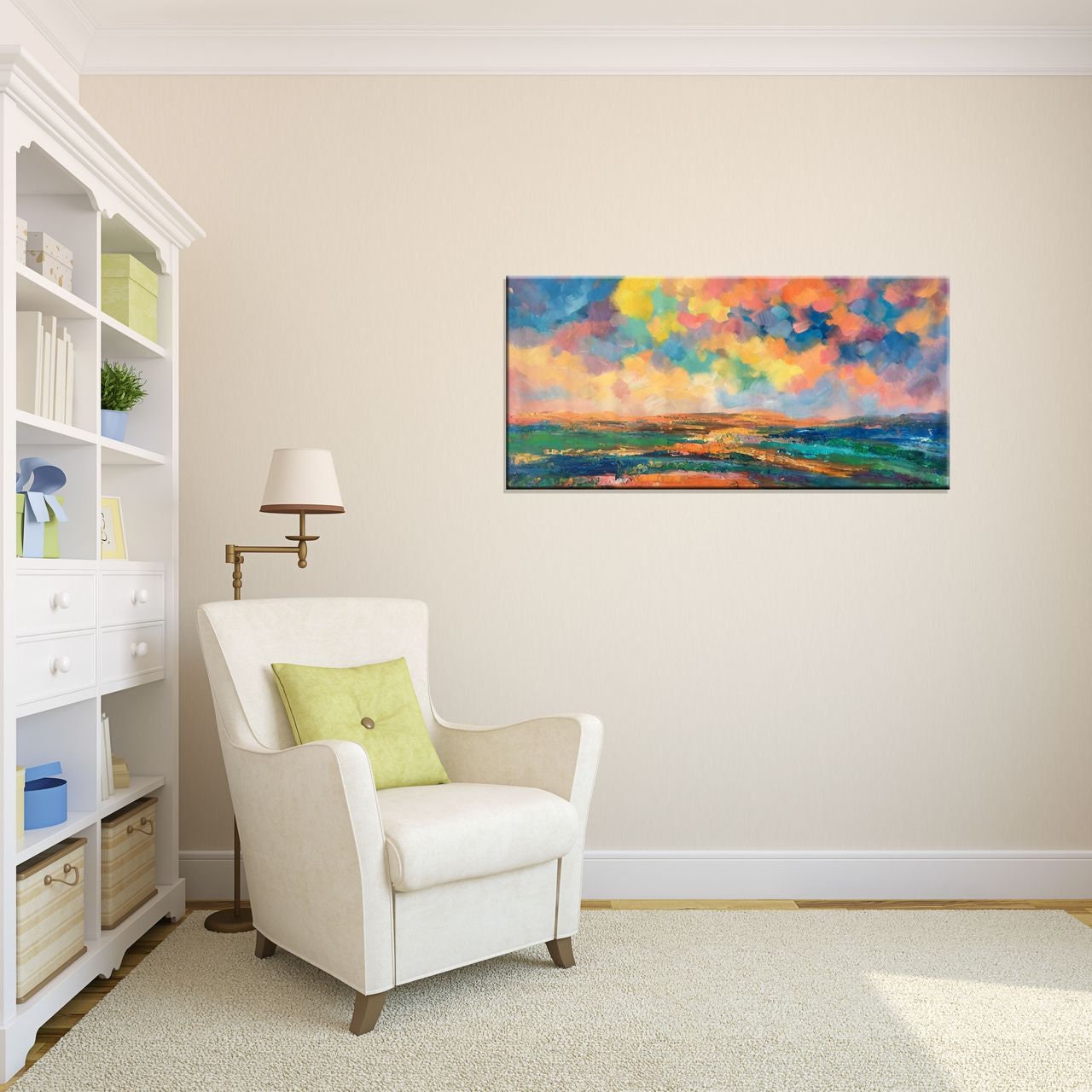Oil Painting, Abstract Landscape Painting, Original Abstract Art, Contemporary Art, Painting Abstract, Large Canvas Painting, Canvas Art