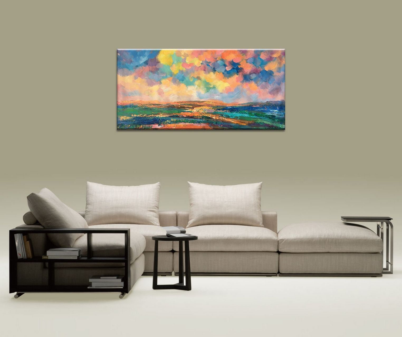 Oil Painting, Abstract Landscape Painting, Original Abstract Art, Contemporary Art, Painting Abstract, Large Canvas Painting, Canvas Art