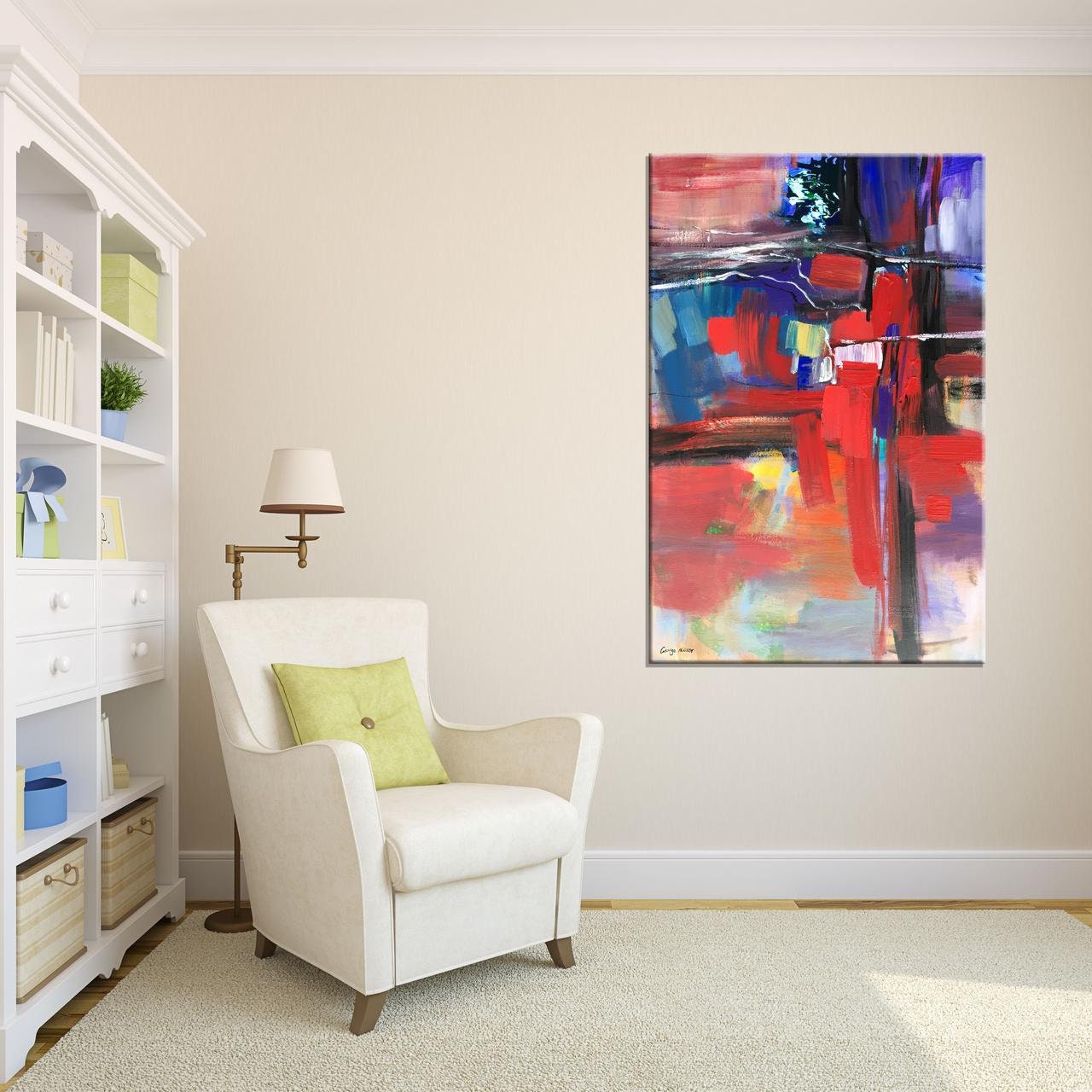 Large Wall Art Painting, Original Painting, Contemporary Art, Abstract Oil Painting, Canvas Art, Large Canvas Painting, Bedroom Wall Decor