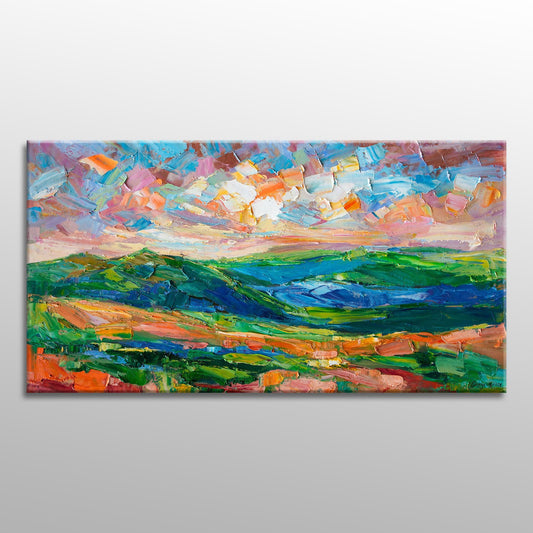 Abstract Oil Painting, Original Artwork, Abstract Canvas Painting, Contemporary, Large Abstract Painting, Oil Painting, Landscape Painting