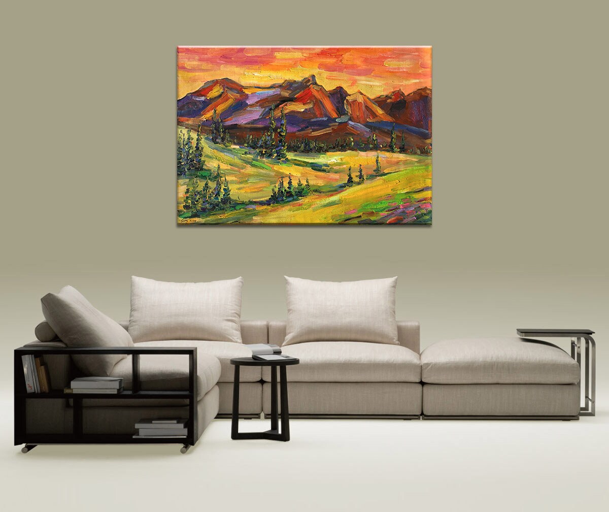 Oil Painting Wall Decor Abstract Painting Modern Painting Large Painting Original Artwork Abstract Canvas Painting Bedroom Art Abstract Art