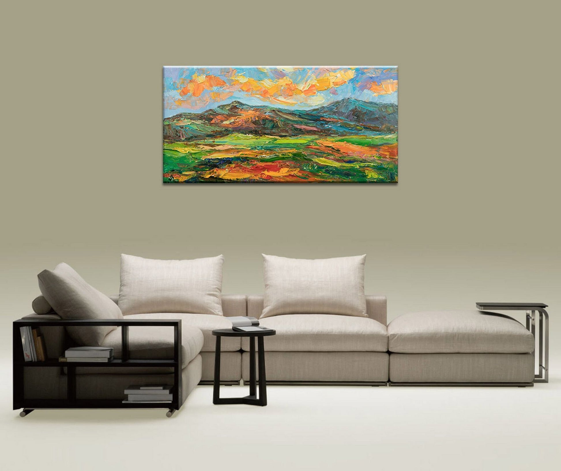Abstract Painting, Large Wall Art Canvas, Oil Painting Landscape, Contemporary Painting, Wall Decor, Canvas Painting, Original Abstract Art