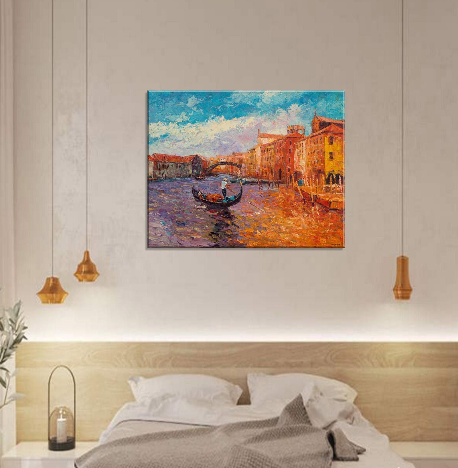 Large Art, Mediterranean Seascape Oil Painting, Sail Boats, Modern Painting, Oil Painting Landscape, Canvas Art, Palette Knife Oil Painting