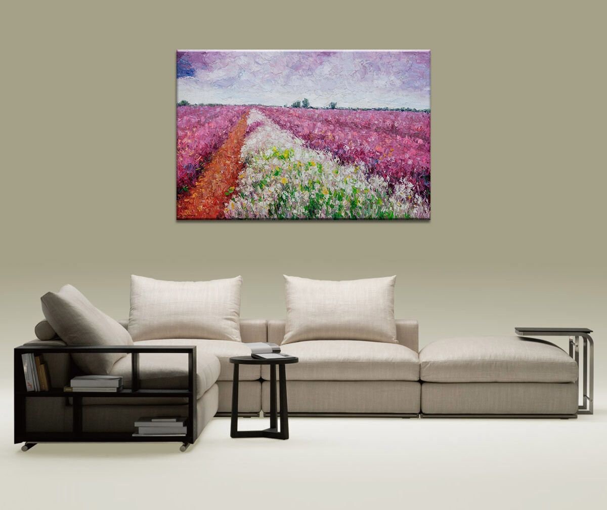 Oil Painting Landscape, Painting Abstract, Wall Decor, Large Art, Landscape Oil Painting, Modern Art, Canvas Painting, Living Room Decor