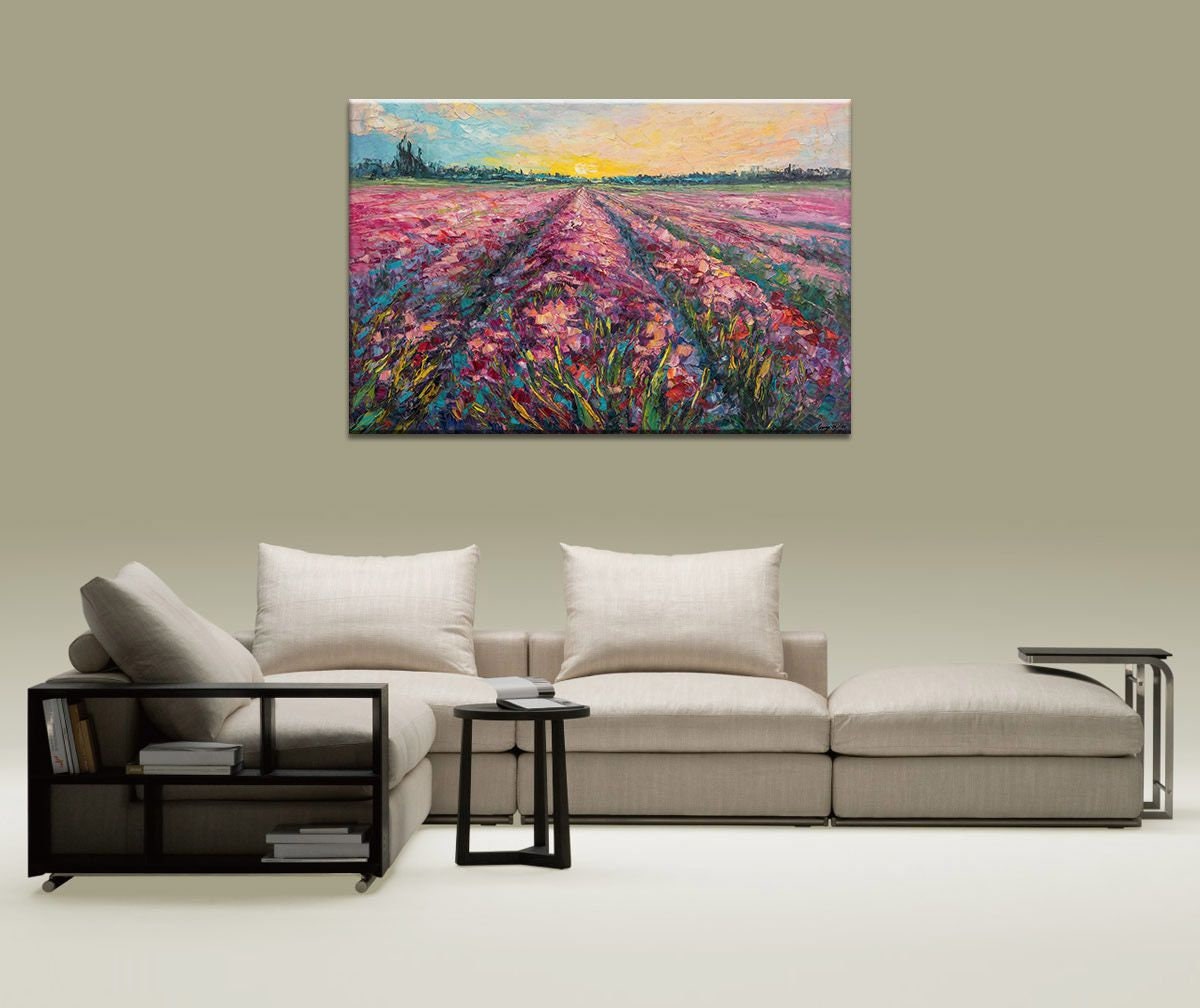 Landscape Oil Painting, Abstract Wall Art, Modern Art, Large Abstract Art, Oil Painting Original, Abstract Oil Painting, Abstract Canvas Art