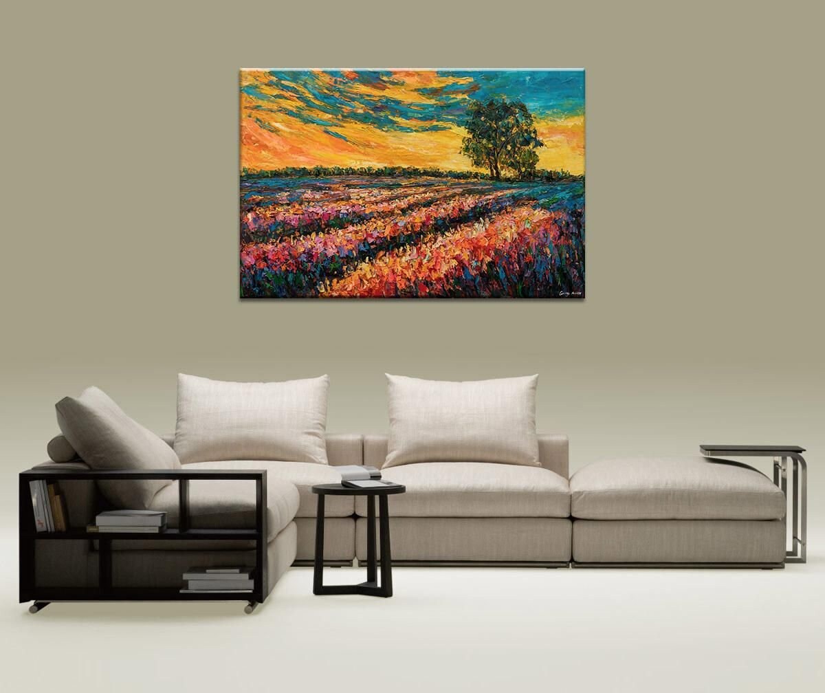 Abstract Painting, Oil Painting, Abstract Landscape, Contemporary Art, Abstract Art, Original Art, Abstract Canvas Painting, Large Painting