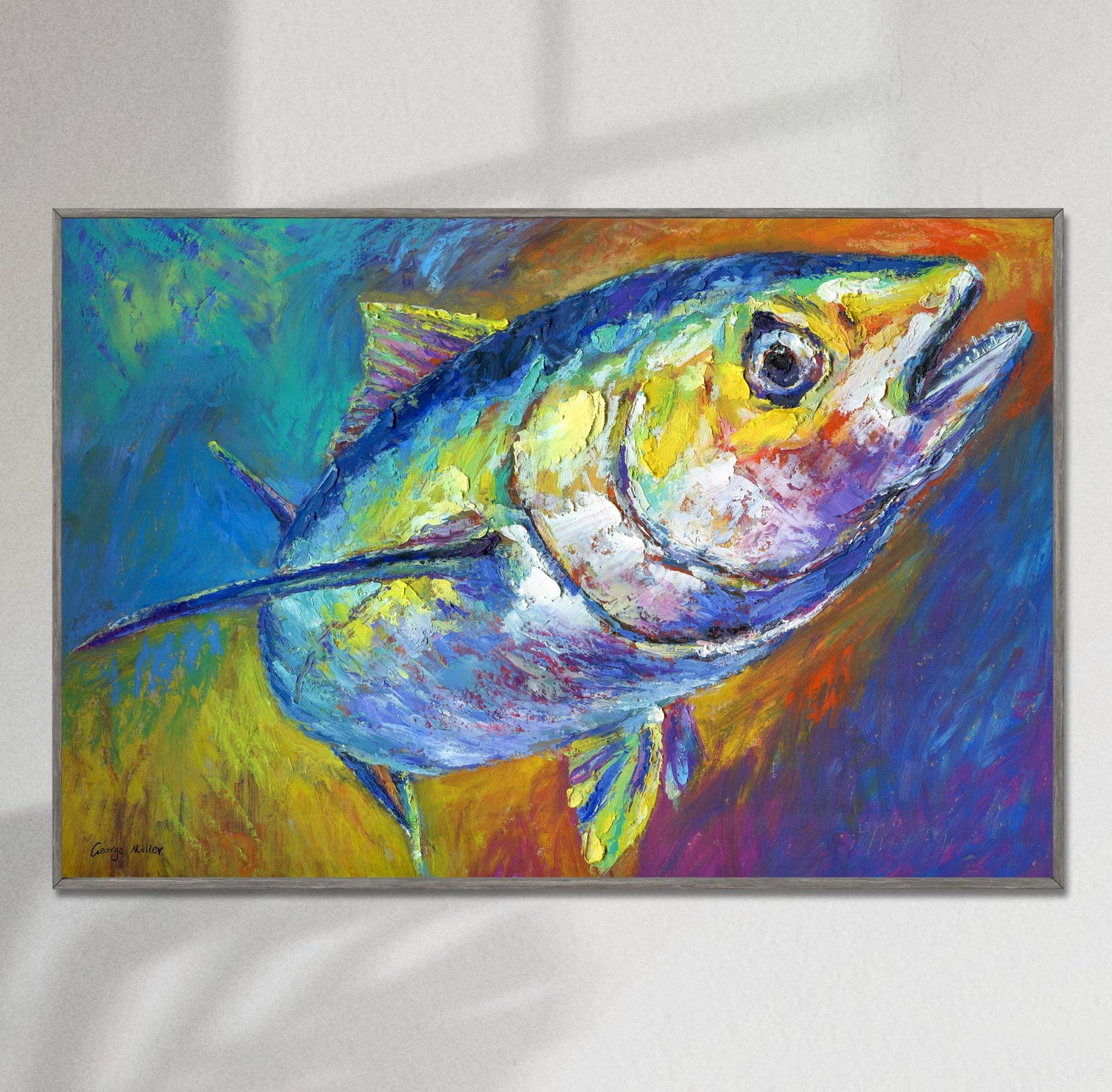 Print Art, Tuna Fish Print, Wall Art Prints, Abstract Wall Art, Art Painting, Artwork And Prints For Walls, Modern Art Print,  Large Fish