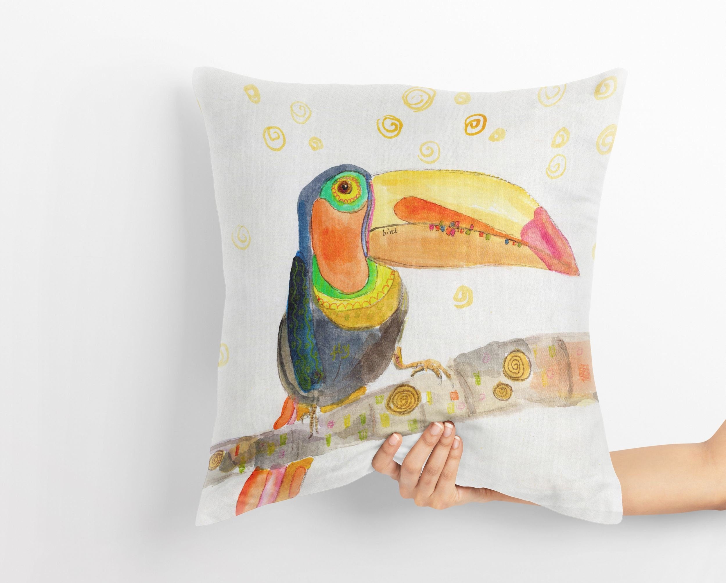 Toucan on sale cushion cover