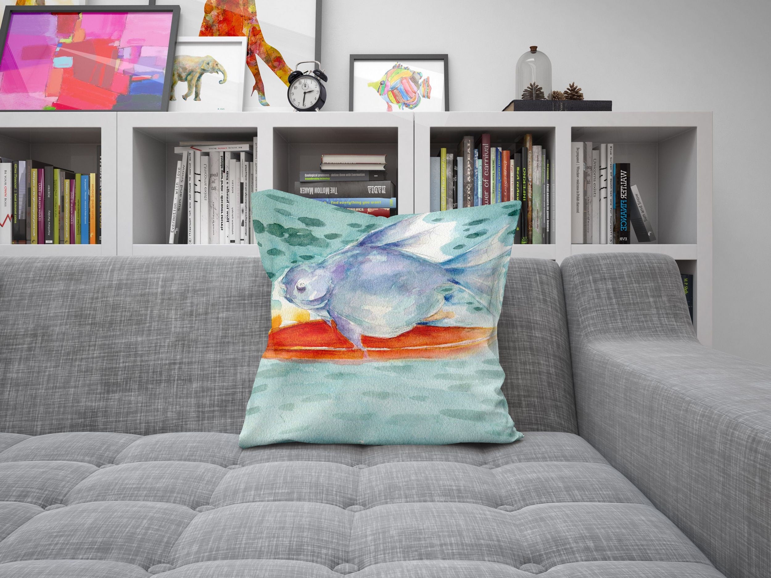 Watercolor 2024 pillow case