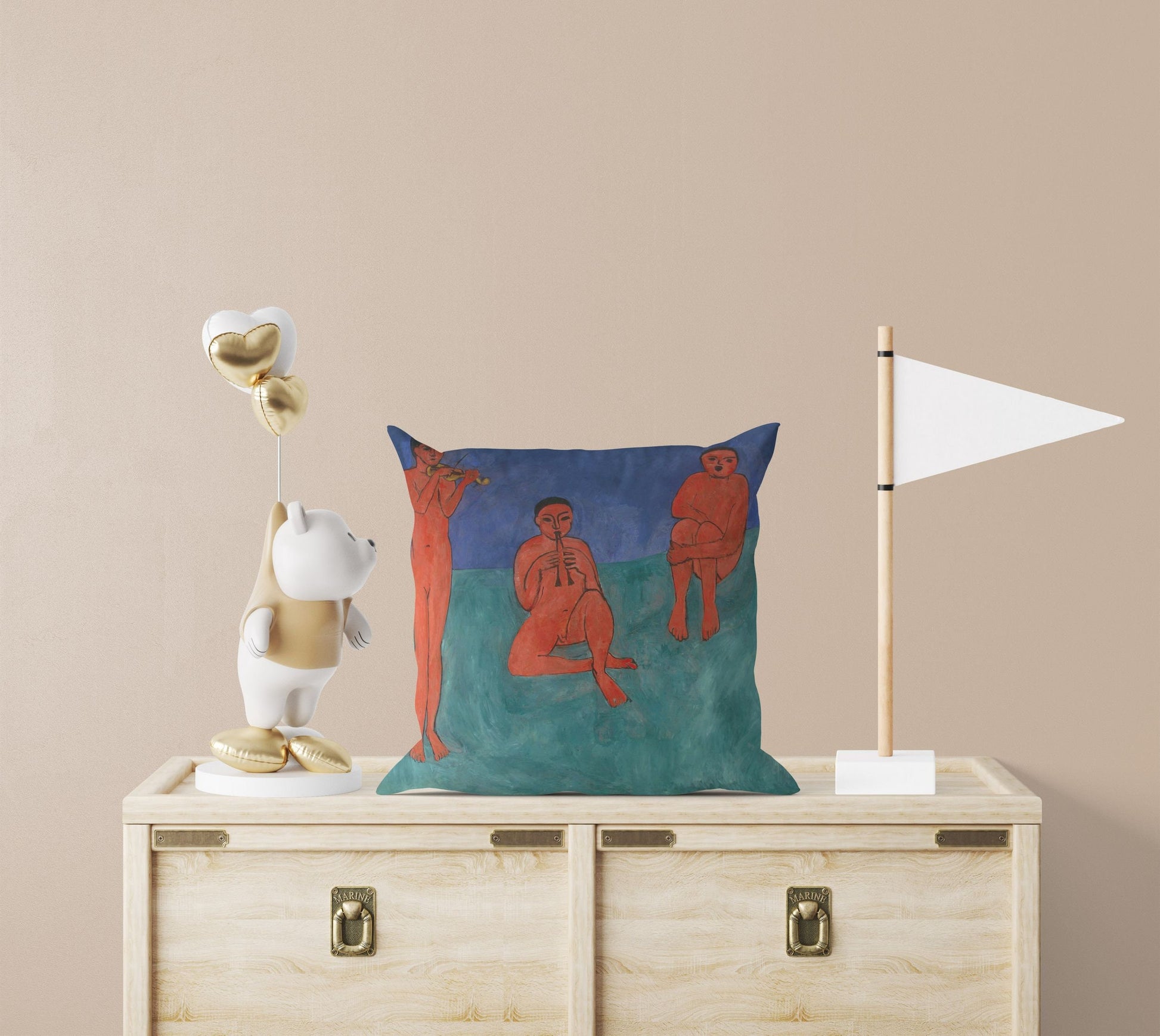 Henri Matisse Famous Art, Throw Pillow, Abstract Pillow, Contemporary Pillow, 22X22 Pillow Cover, Home Decor Pillow, Indoor Pillow Cases