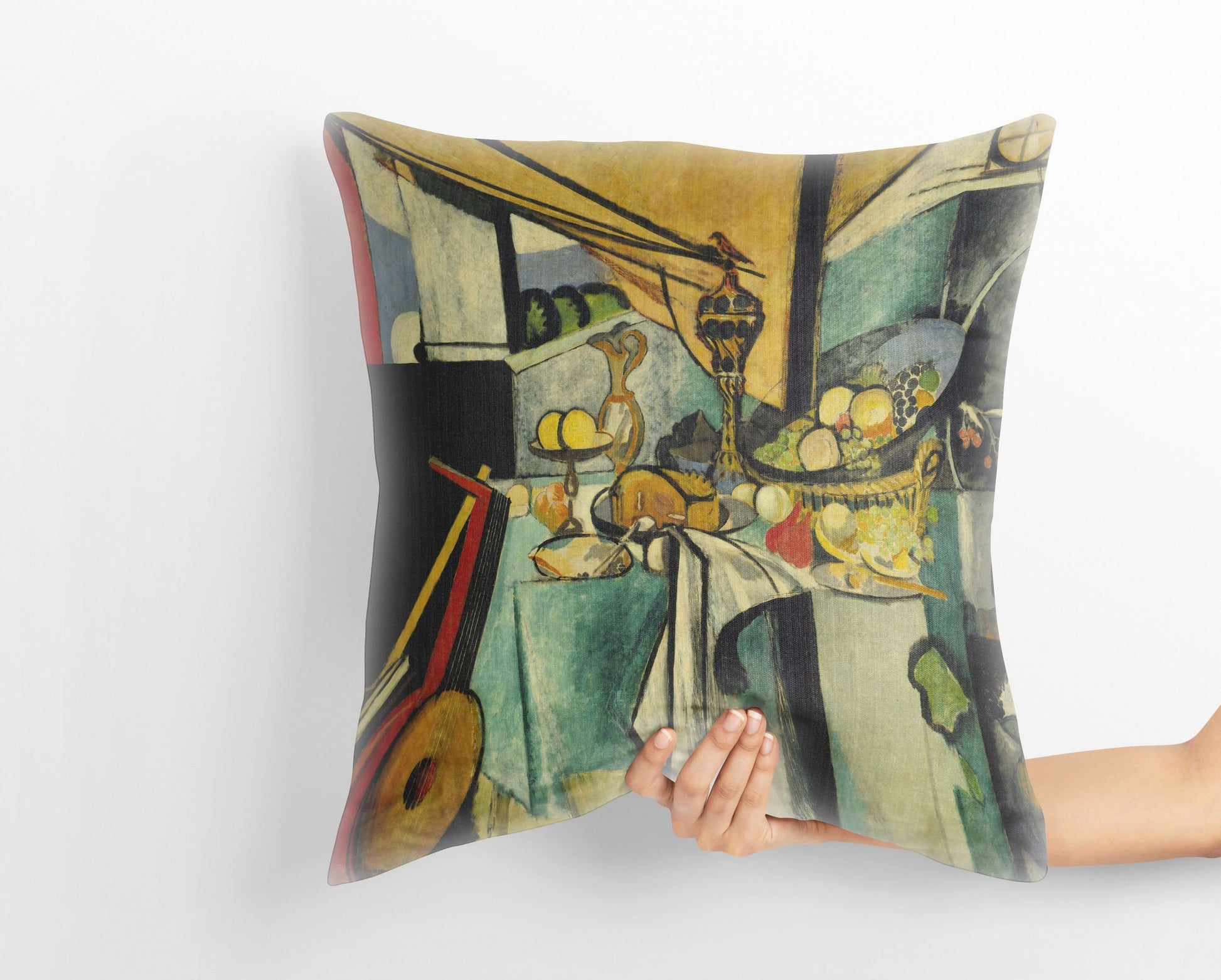 Henri Matisse Famous Art, Toss Pillow, Abstract Throw Pillow Cover, Soft Pillow Cases, Colorful Pillow Case, Fauvist Pillow, Square Pillow