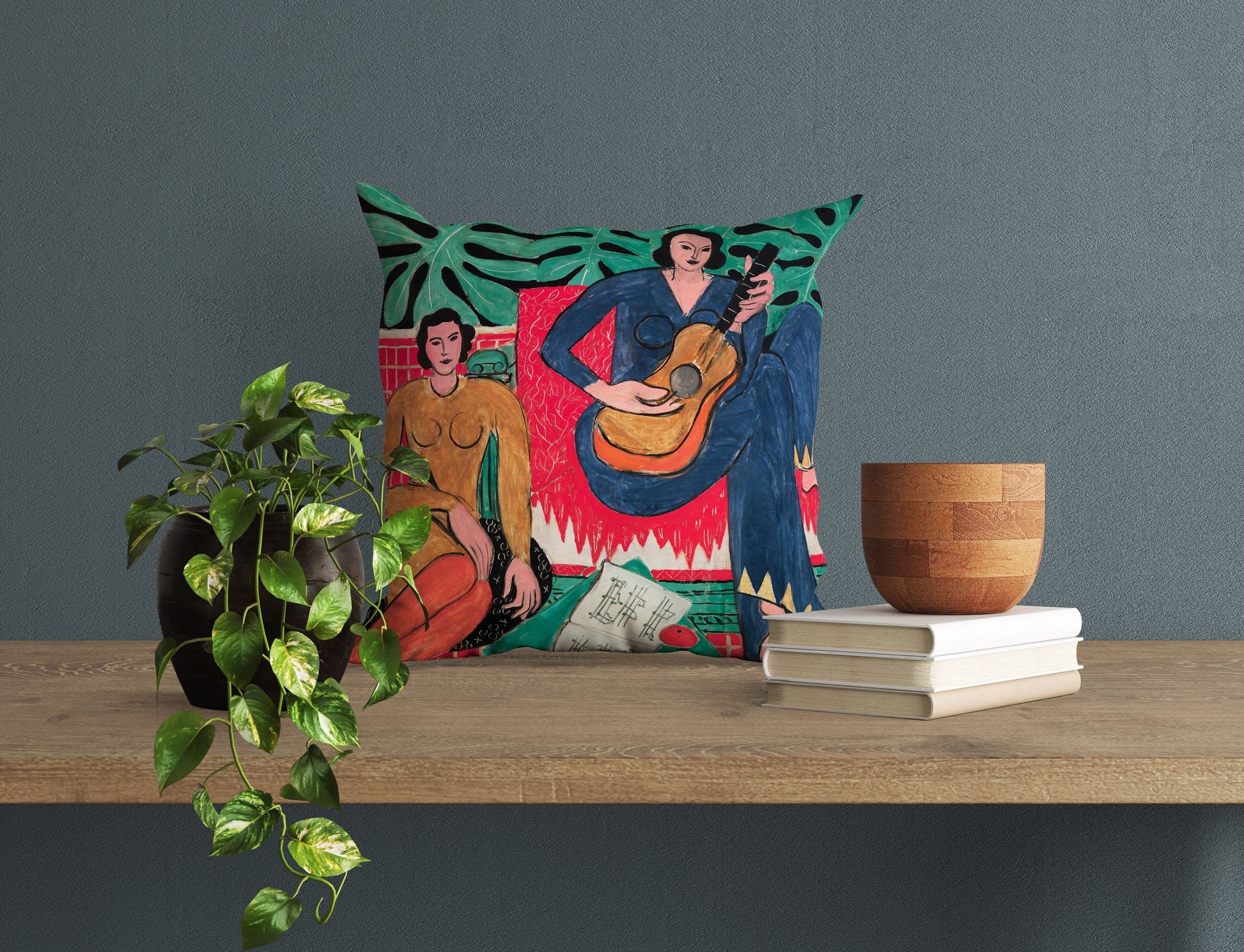 Henri Matisse Famous Art, Throw Pillow Cover, Abstract Throw Pillow, Art Pillow, Colorful Pillow Case, Fauvist Pillow, Playroom Decor